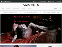 Tablet Screenshot of amoretu.com